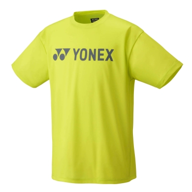 Yonex T-shirt treningowy Practice Logo YM0046 (100% poliester) 2024 limonkowy męski